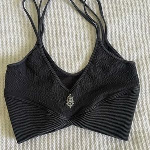 Free people gray bra
